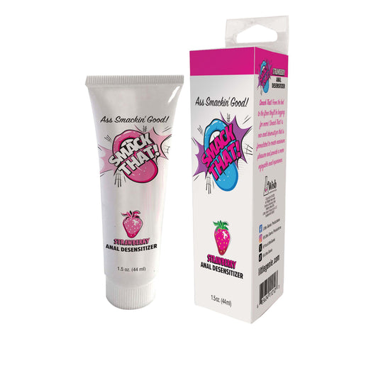 Smack That! Anal Desensitizer Strawberry 1.5 oz. | 685634112123 | Available at EroticWarehouse.com
