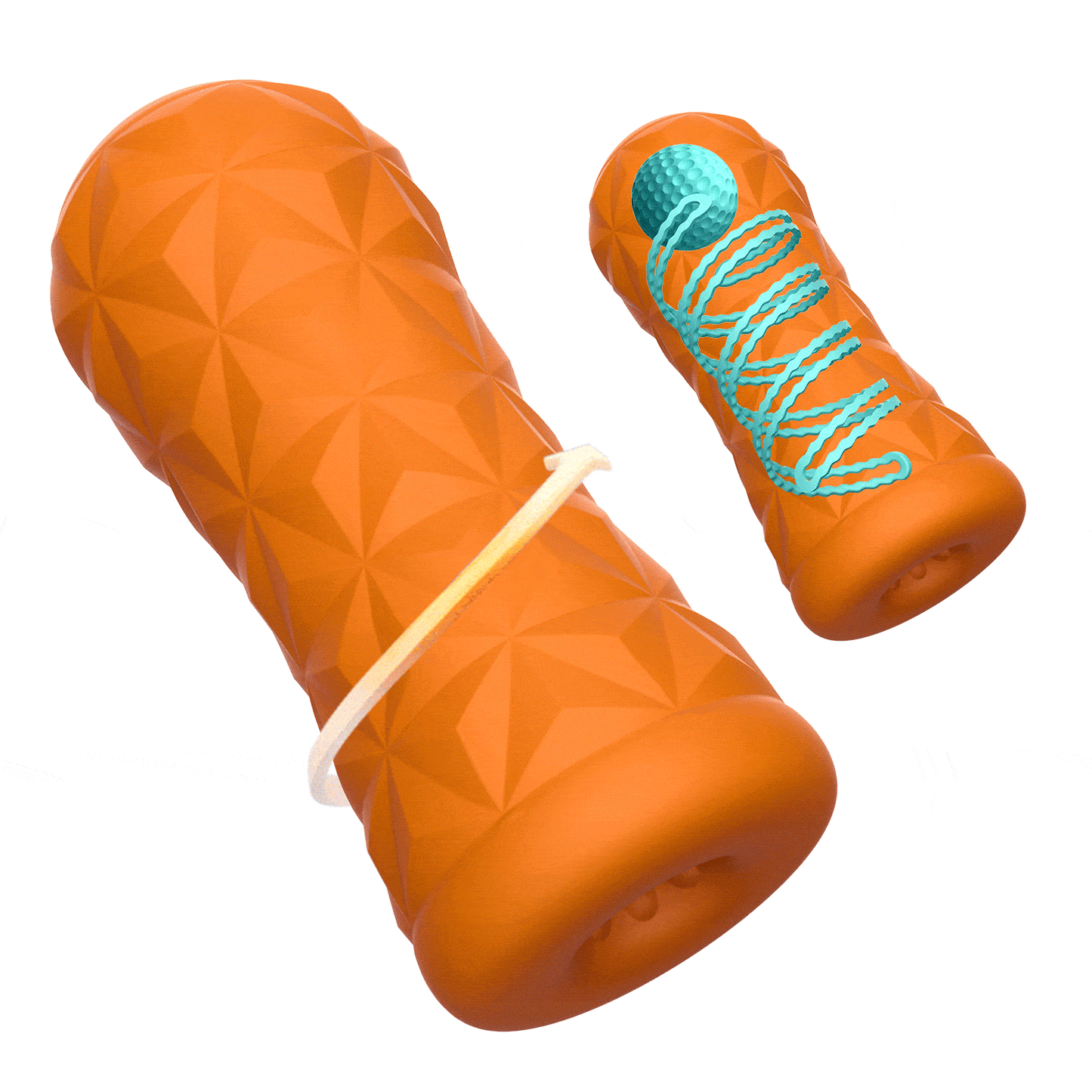 Victoria Masturbator - Orange by Pretty Love | 6959532335422 | Available at EroticWarehouse.com