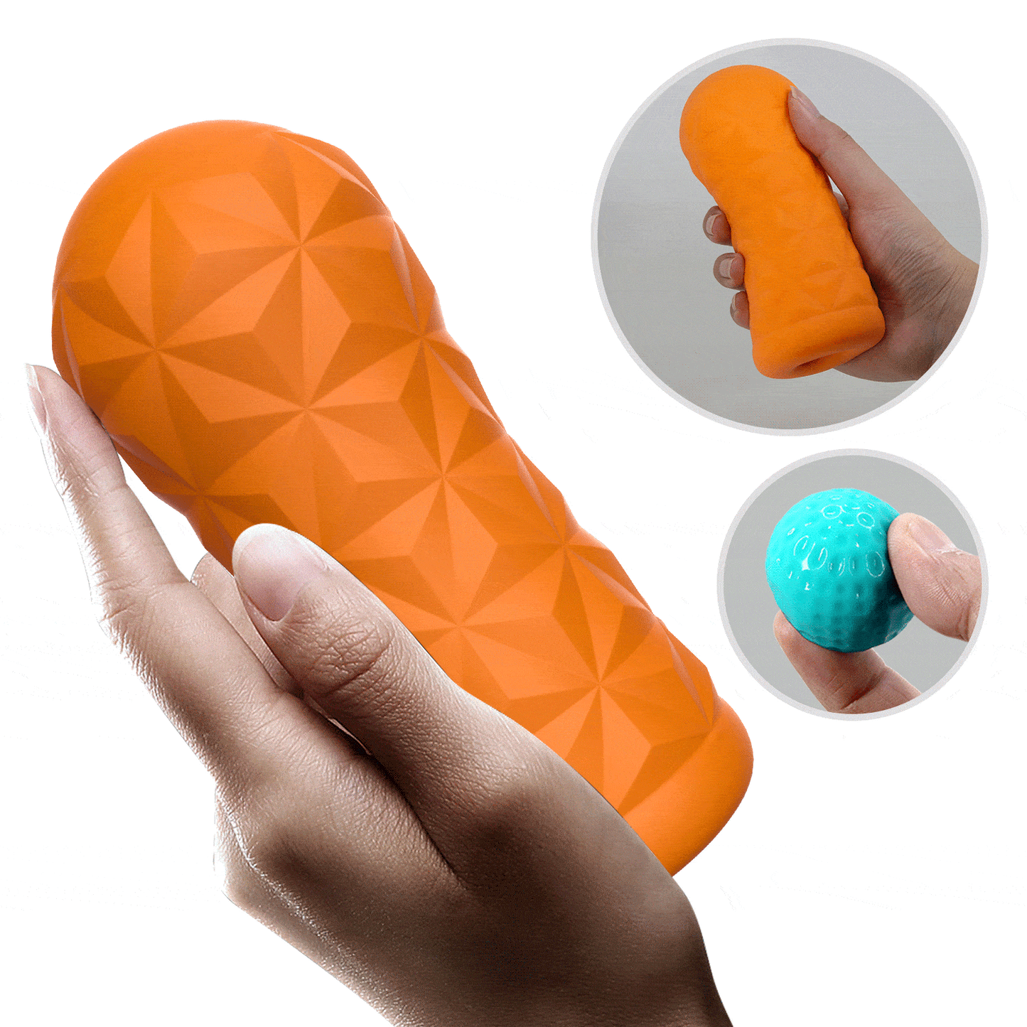 Victoria Masturbator - Orange by Pretty Love | 6959532335422 | Available at EroticWarehouse.com