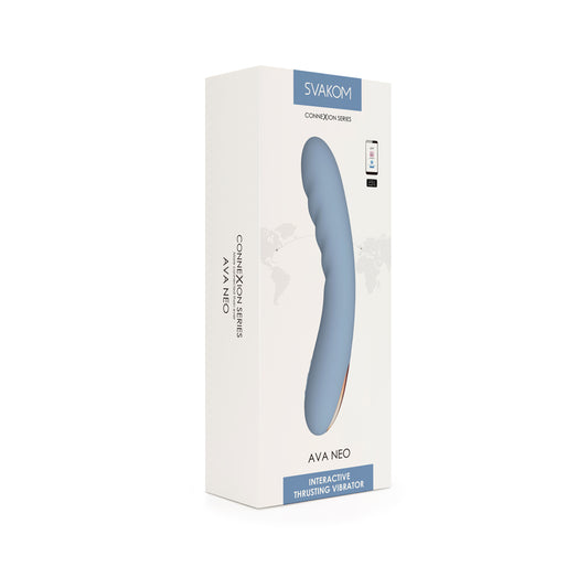 Ava Neo Cornflower Blue | 6959633102800 | Available at EroticWarehouse.com