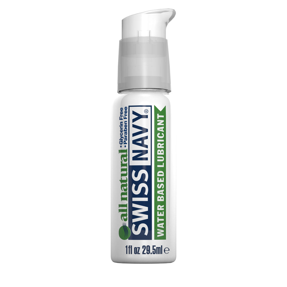 Swiss Navy Natural Lubricant 1 oz. | 699439007256 | Available at EroticWarehouse.com