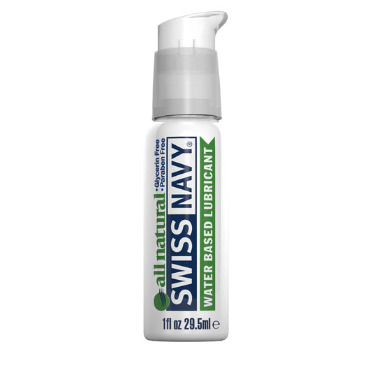 Swiss Navy Natural Lubricant 1 oz. | 699439007256 | Available at EroticWarehouse.com