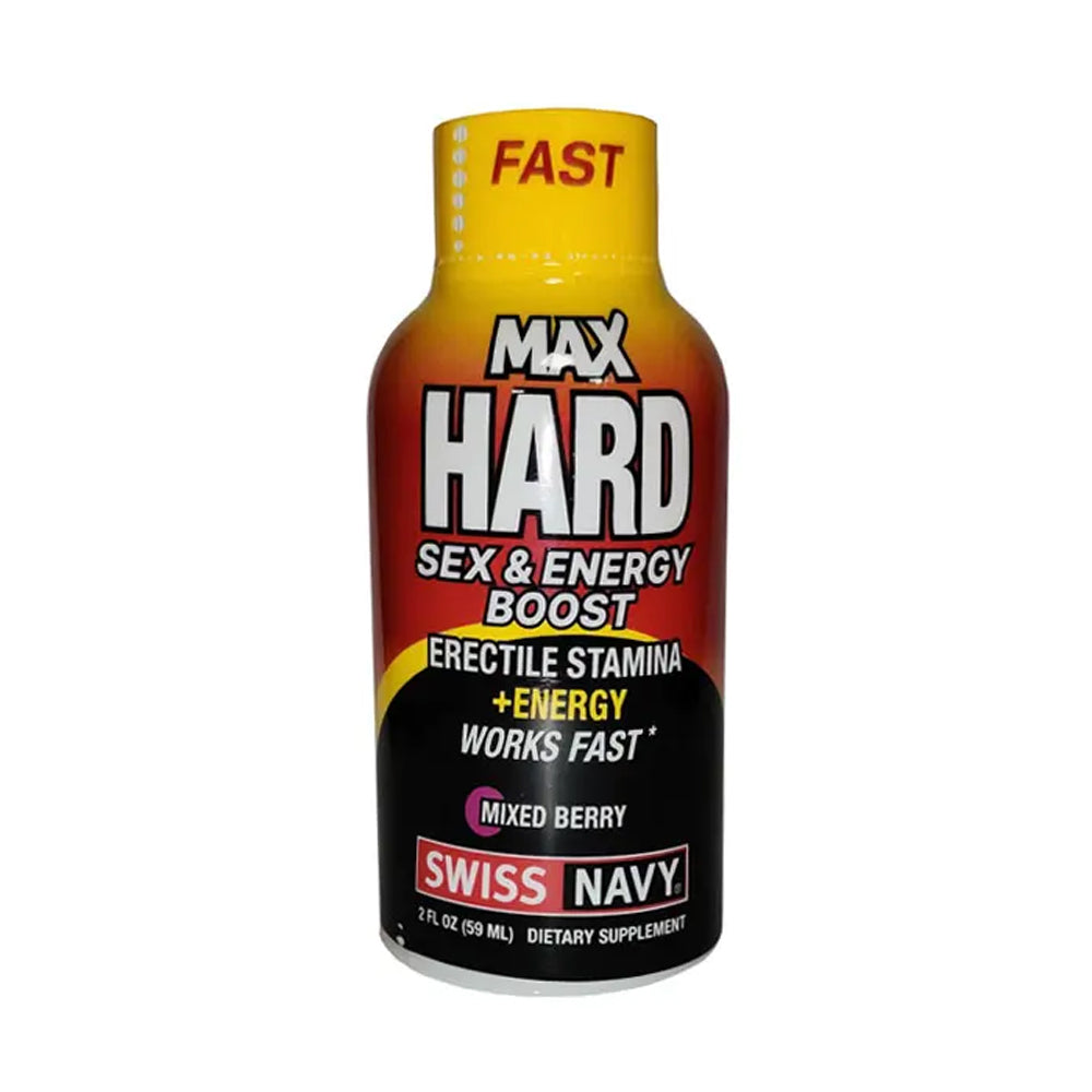 Swiss Navy Max Hard Shot 2oz 12ct Box by M.D. Science Lab | 699439007737 | Available at EroticWarehouse.com