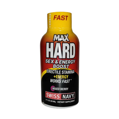 Swiss Navy Max Hard Shot 2oz 12ct Box by M.D. Science Lab | 699439007737 | Available at EroticWarehouse.com