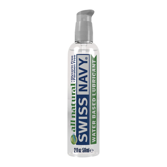 Swiss Navy Natural Lubricant 2 oz. | 699439007751 | Available at EroticWarehouse.com