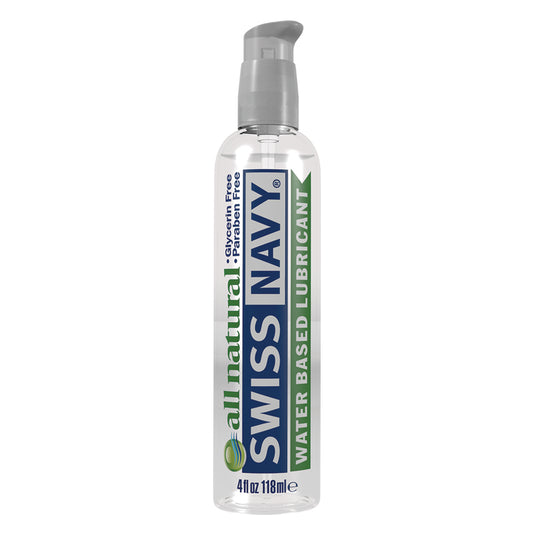 Swiss Navy Natural Lubricant 4 oz. | 699439007768 | Available at EroticWarehouse.com
