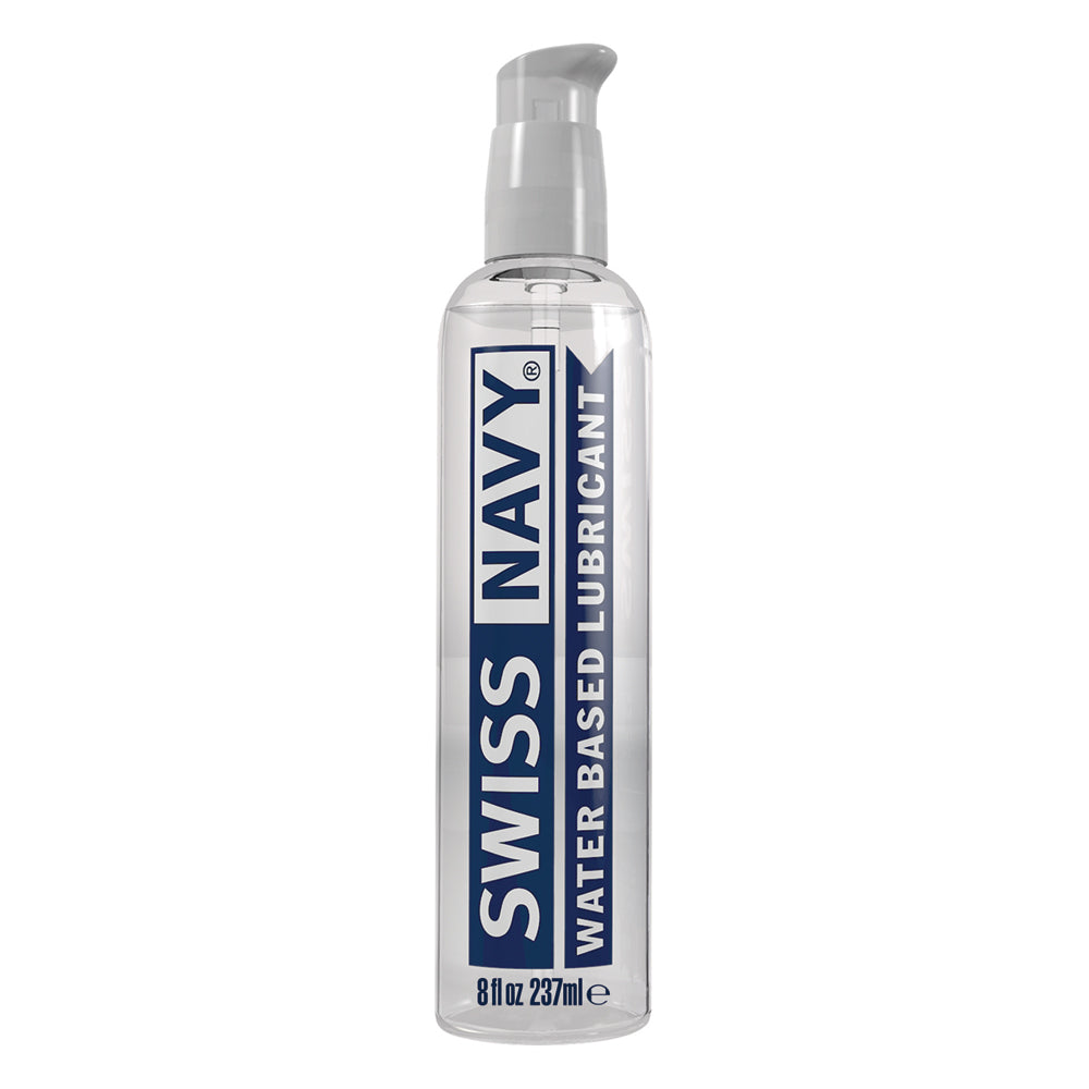 Swiss Navy Water-Based Lubricant 8 oz. | 699439009120 | Available at EroticWarehouse.com
