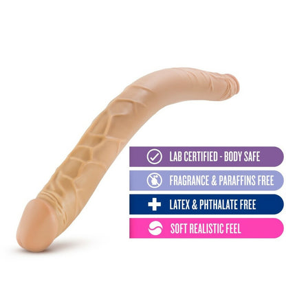 B Yours 16" Double Dildo Latin | 702730681718 | Available at EroticWarehouse.com