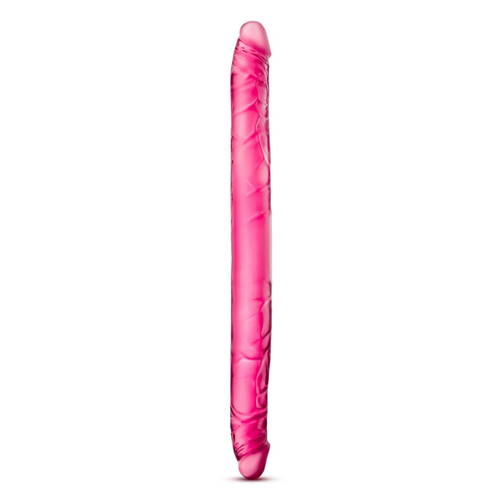 B Yours 16" Double Dildo Pink | 702730682395 | Available at EroticWarehouse.com