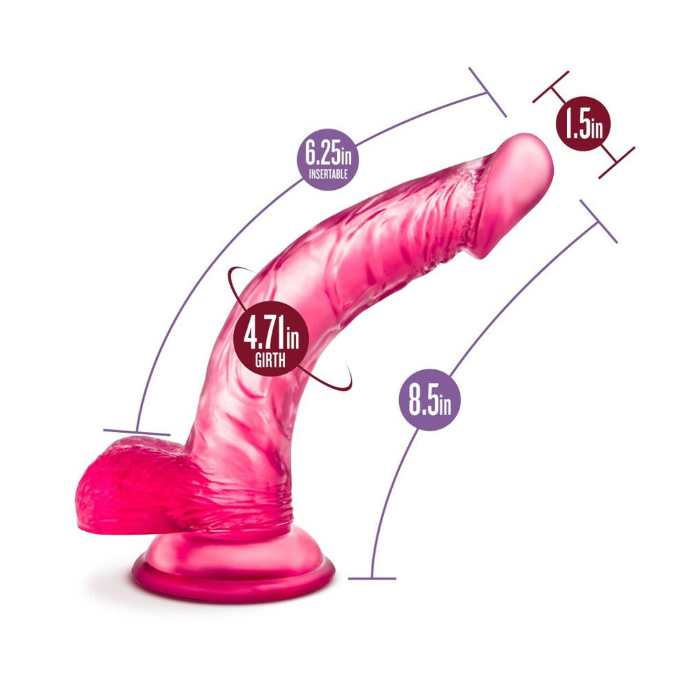 B Yours Sweet N Hard 7 Pink | 702730698617 | Available at EroticWarehouse.com