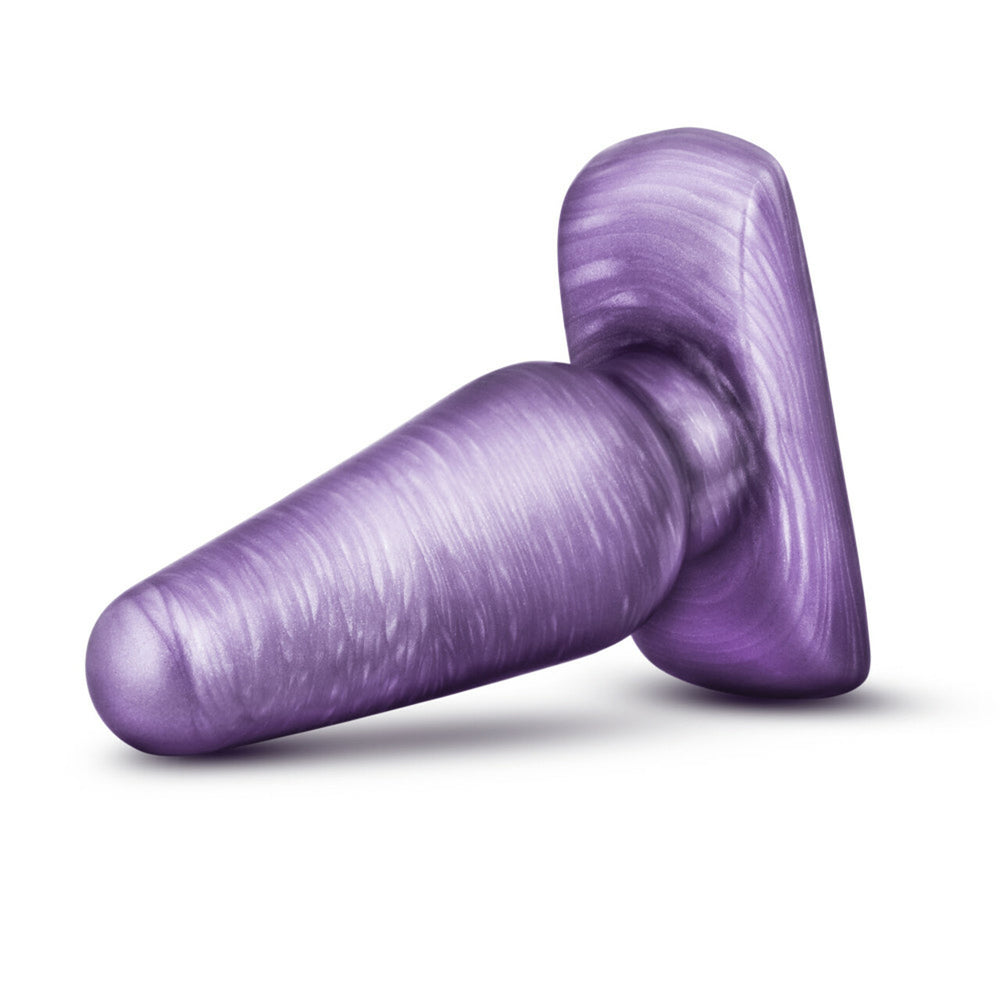 B Yours Medium Cosmic Plug Purple Swirl | 702730699515 | Available at EroticWarehouse.com