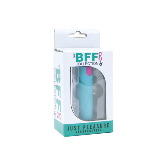 Bff Just Pleasure Rechargeable Turquoise | 707331800766 | Available at EroticWarehouse.com
