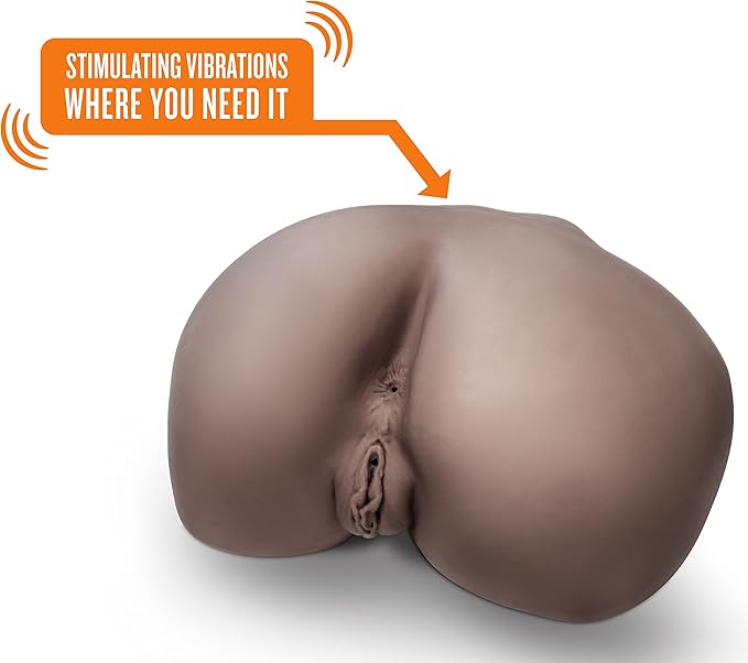 Hot Chocolate - Sweet Rose - Life Size Pussy And Ass Style Vibrating Stroker | 819835021162 | Available at EroticWarehouse.com