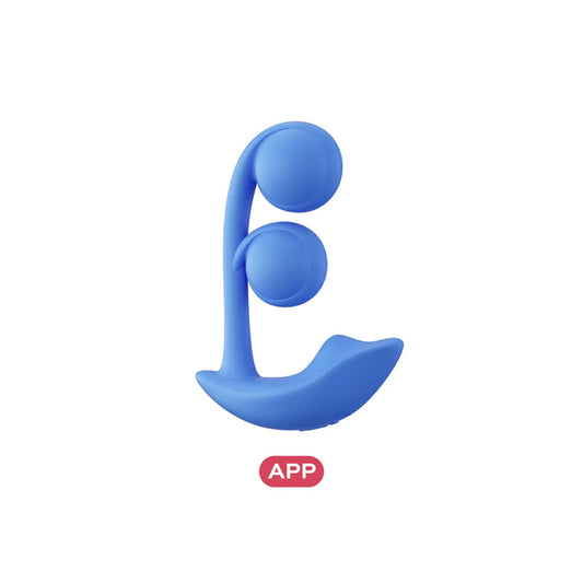 Melody Clit & G-Spot Vibrator Blue | 710022365215 | Available at EroticWarehouse.com