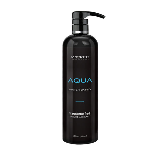 Wicked Aqua Lube 16 oz. | 713079901160 | Available at EroticWarehouse.com