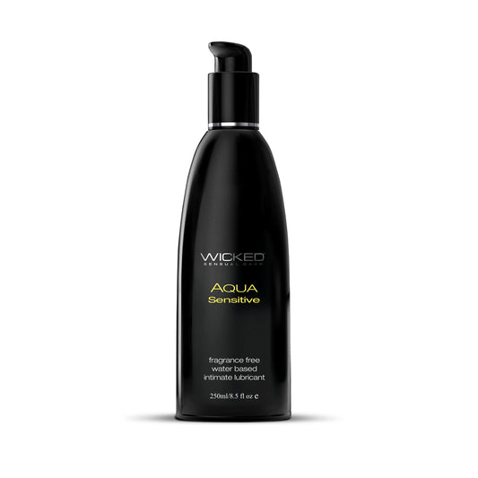 Wicked Aqua Sensitive 8.5 oz. | 713079902082 | Available at EroticWarehouse.com