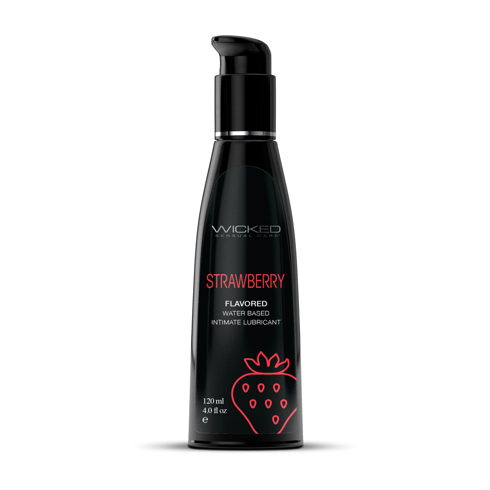 Wicked Aqua Strawberry 4 oz. | 713079904147 | Available at EroticWarehouse.com