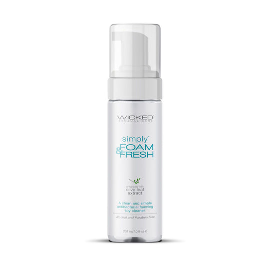 Wicked Simply Foam N Fresh 7 oz. | 713079910070 | Available at EroticWarehouse.com