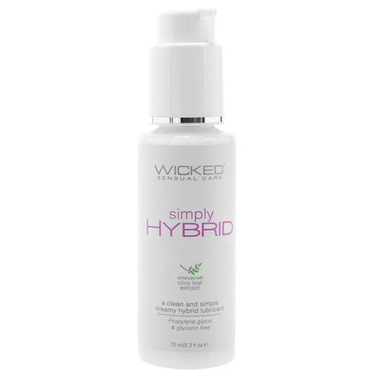 Simply Hybrid Lube 2.3 oz. | 713079912029 | Available at EroticWarehouse.com