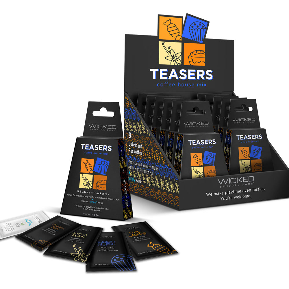 Teasers Coffee House Mix 12Ct Display | 713079995107 | Available at EroticWarehouse.com