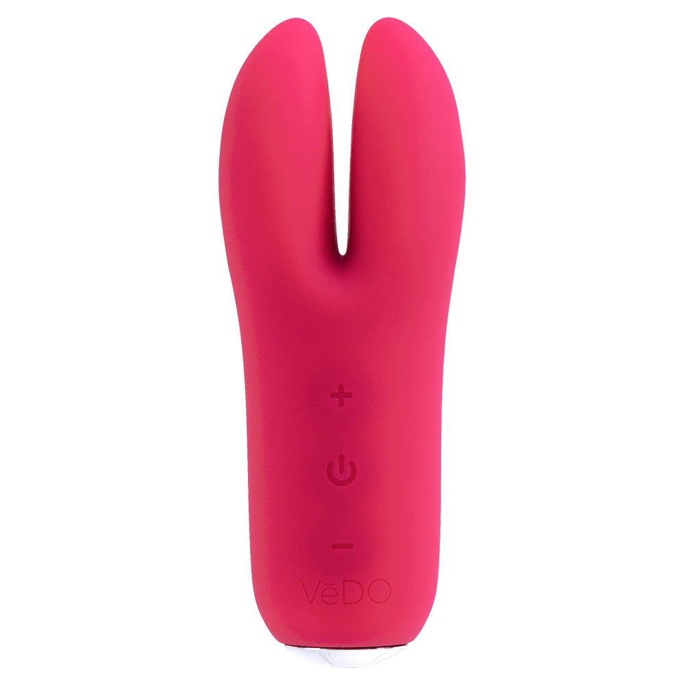 Kitti Rechargeable Dual Vibe Foxy Pink | 716053727770 | Available at EroticWarehouse.com