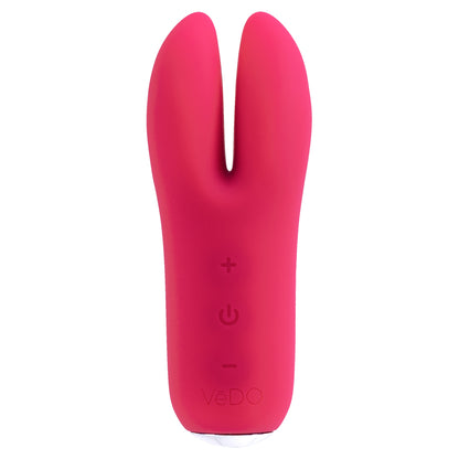 Kitti Rechargeable Dual Vibe Foxy Pink | 716053727770 | Available at EroticWarehouse.com