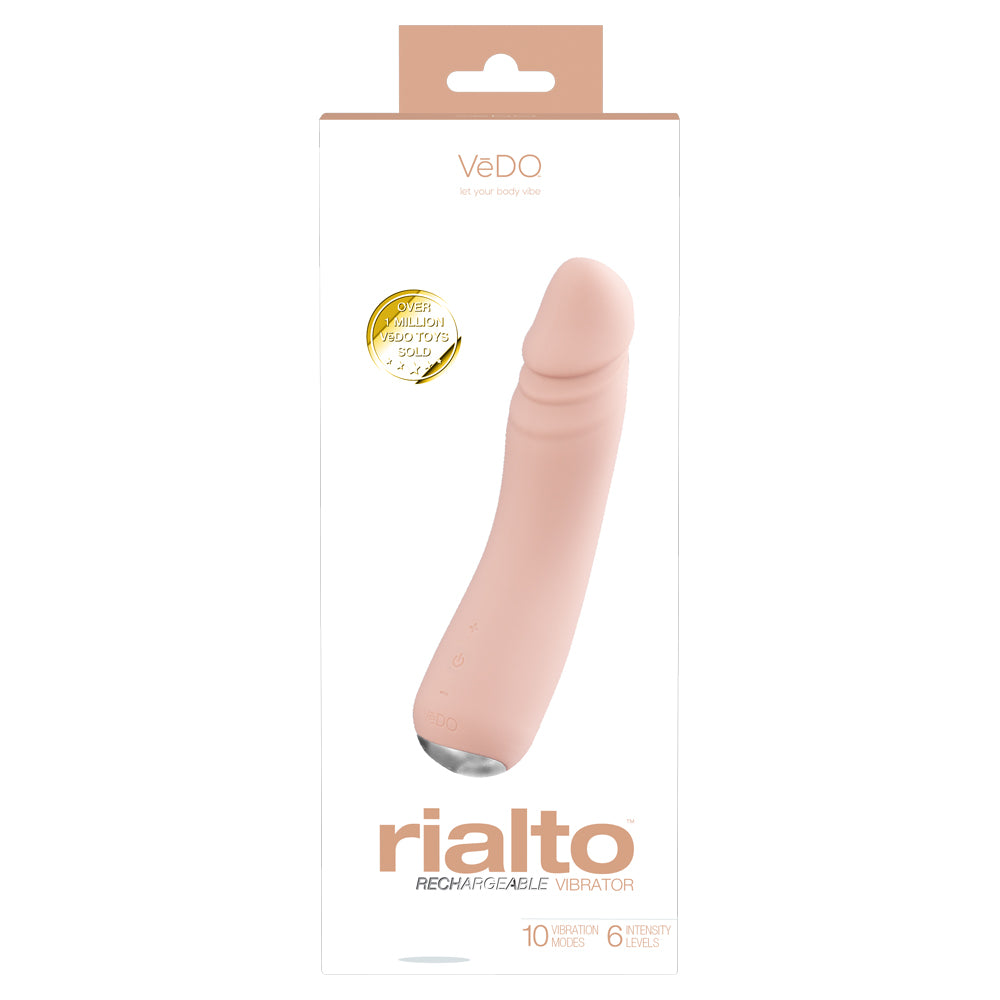 Rialto Rechargeable Vibe Vanilla | 716053727848 | Available at EroticWarehouse.com