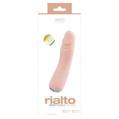 Rialto Rechargeable Vibe Vanilla | 716053727848 | Available at EroticWarehouse.com