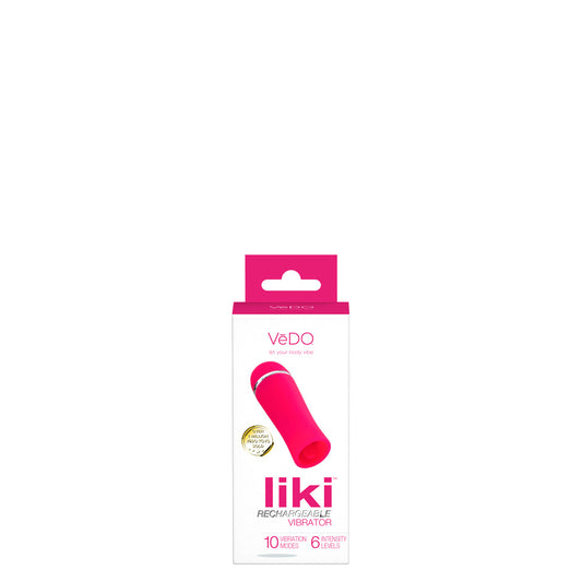 Liki Rechargeable Flicker Vibe Foxy Pink | 716053727923 | Available at EroticWarehouse.com