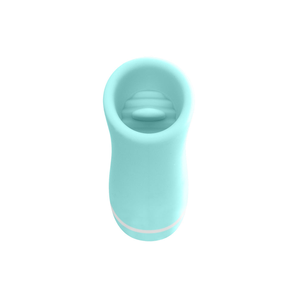 Liki Rechargeable Flicker Vibe Tease Me Turquoise | 716053727947 | Available at EroticWarehouse.com
