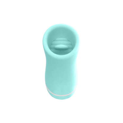 Liki Rechargeable Flicker Vibe Tease Me Turquoise | 716053727947 | Available at EroticWarehouse.com