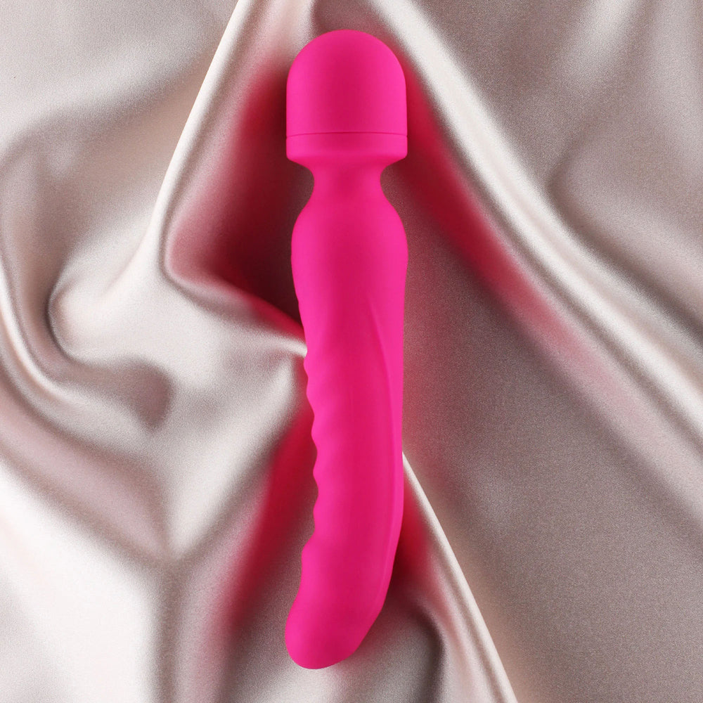 Glasgow Dual End Vibrator Fuchsia | 716715771332 | Available at EroticWarehouse.com