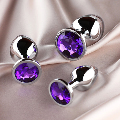 Anika 3 Piece Anal Plug Kit | 716715771516 | Available at EroticWarehouse.com