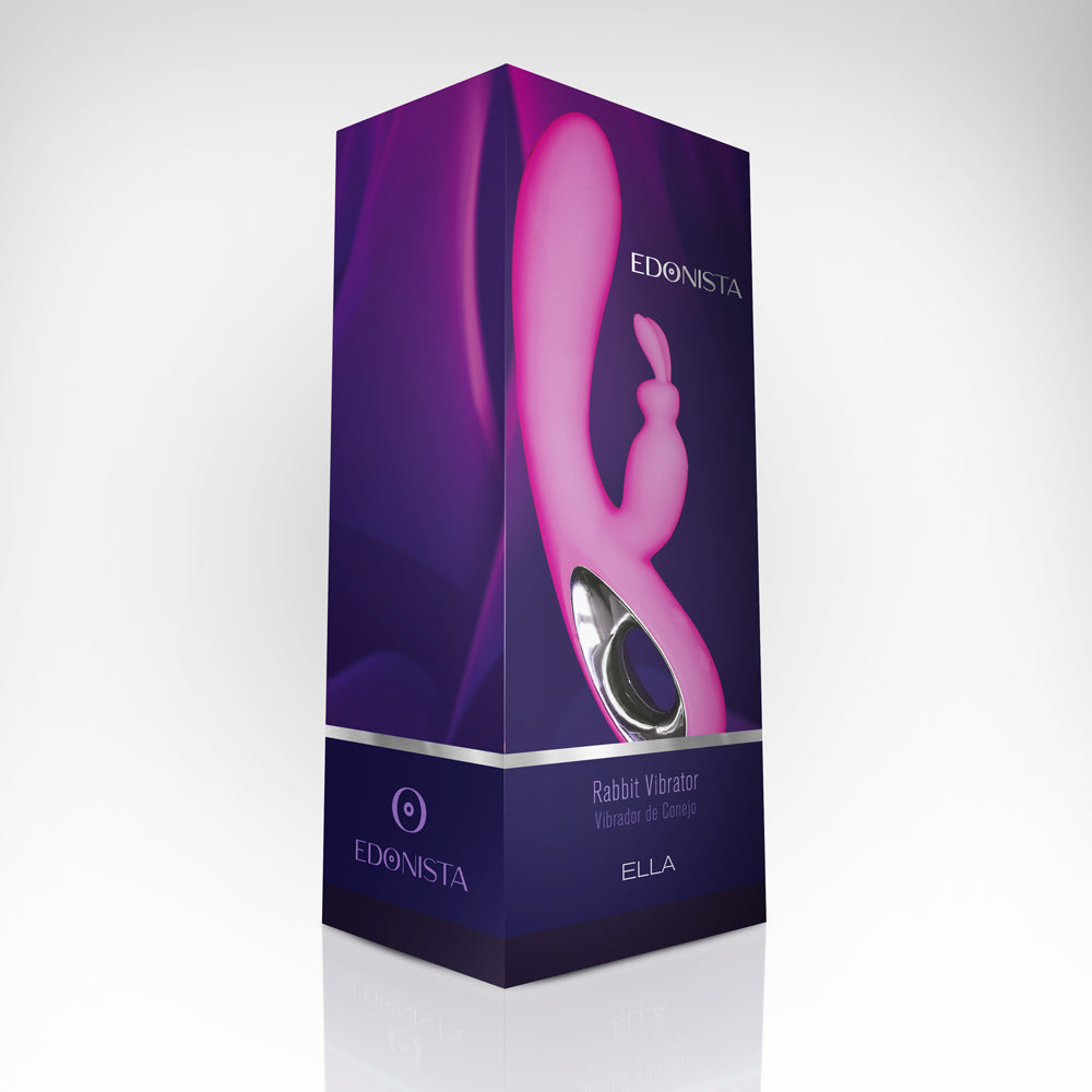 Ella Rabbit Vibrator Fuchsia | 716715771523 | Available at EroticWarehouse.com