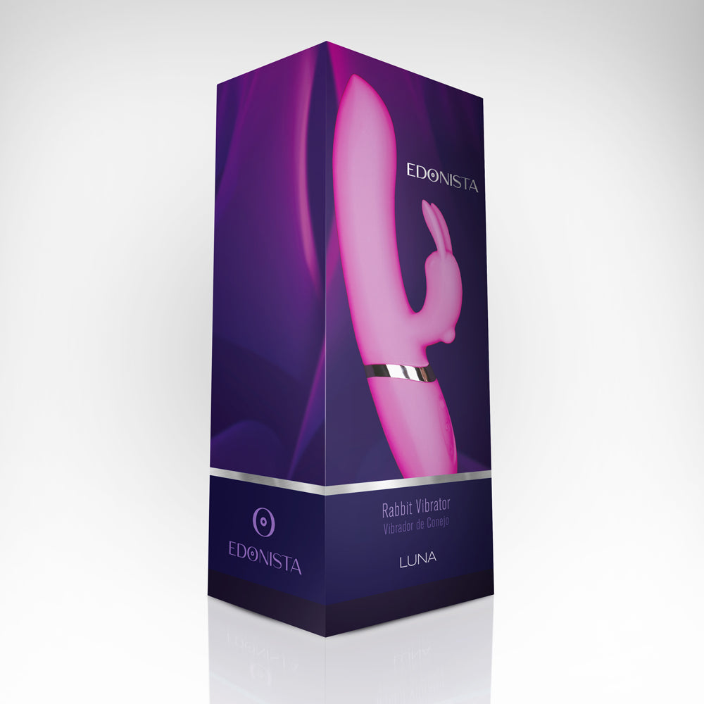 Luna Rabbit Vibrator Pink | 716715771530 | Available at EroticWarehouse.com