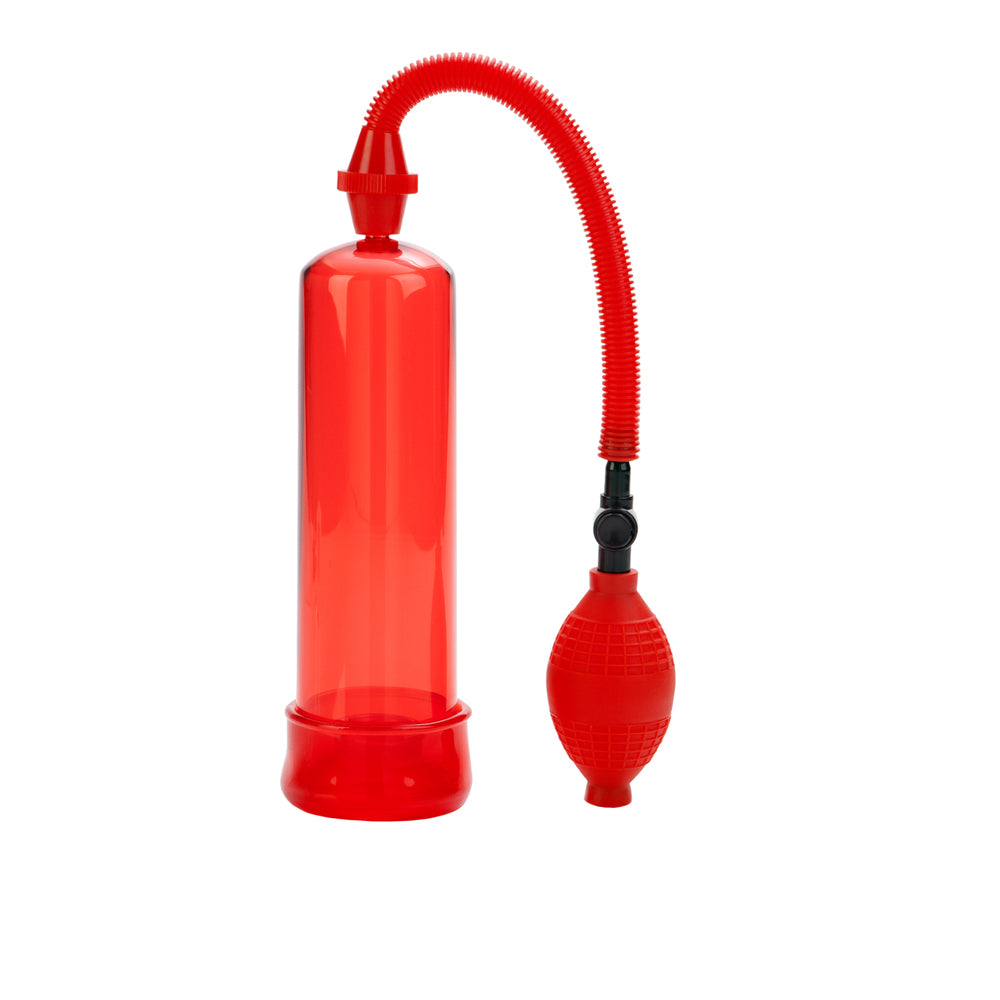 Optimum Series Fireman's Pump Red | 716770003812 | Available at EroticWarehouse.com