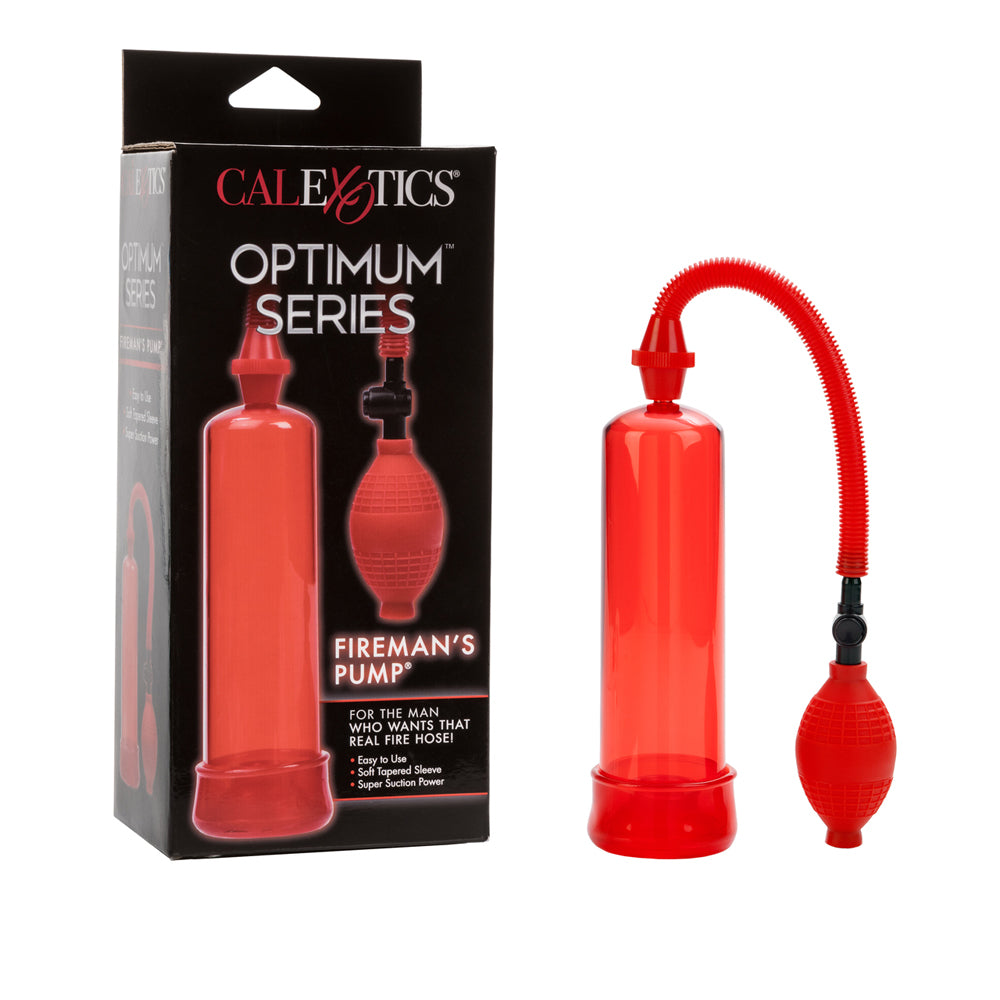 Optimum Series Fireman's Pump Red | 716770003812 | Available at EroticWarehouse.com