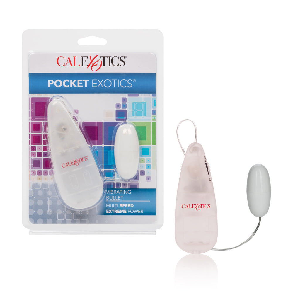 Pocket Exotics Vibrating Bullet Gray | 716770004031 | Available at EroticWarehouse.com