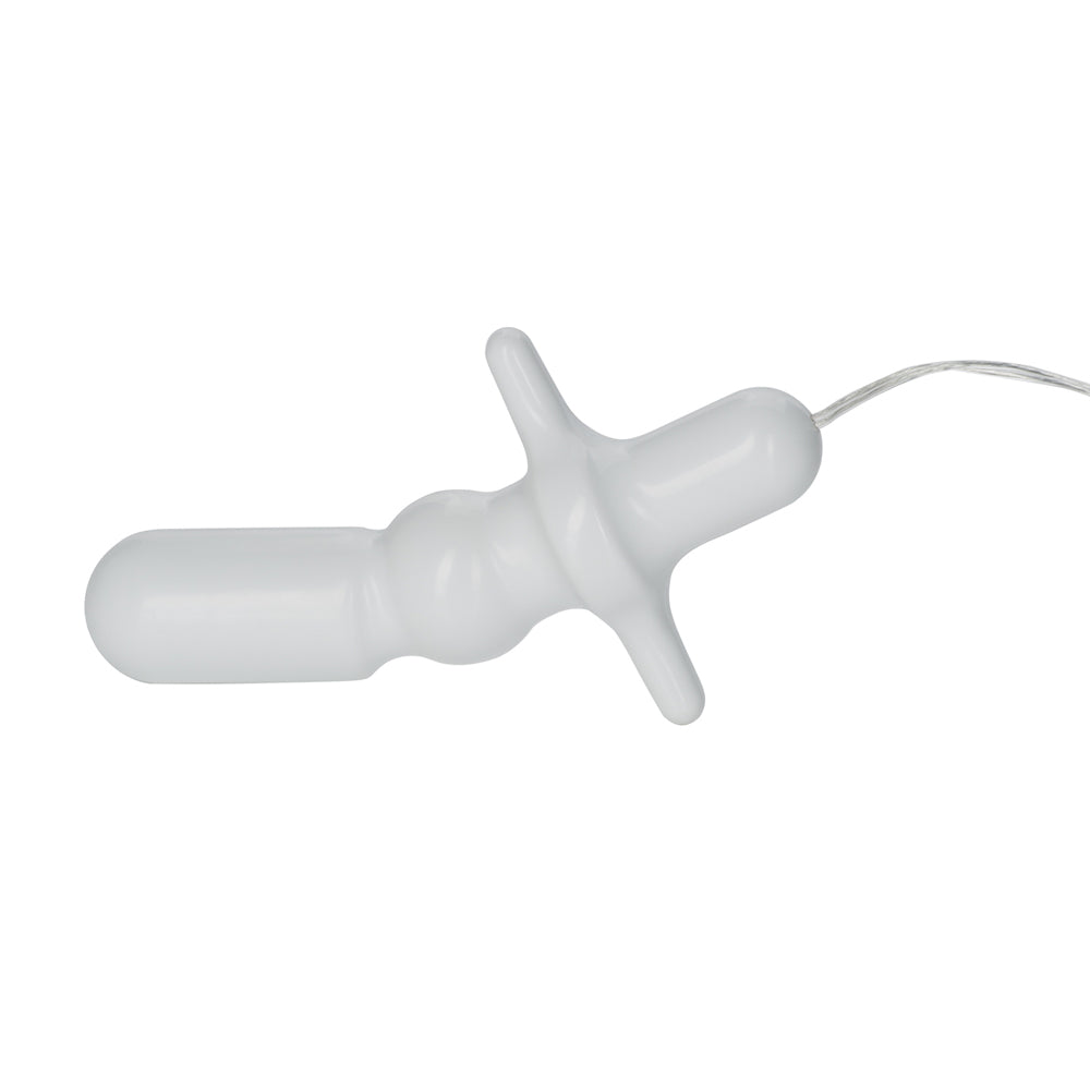 Pocket Exotics Vibrating Anal "T" Vibe Gray | 716770004130 | Available at EroticWarehouse.com