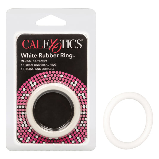 White Rubber Ring Medium | 716770004468 | Available at EroticWarehouse.com