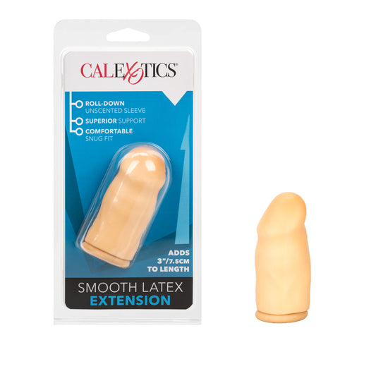 3" Latex Extension Smooth Ivory | 716770004888 | Available at EroticWarehouse.com
