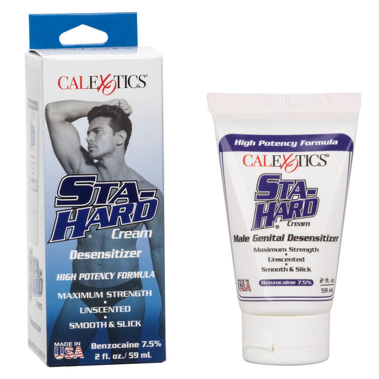Sta-Hard Cream Desensitizer 2 Oz. Boxed | 716770005625 | Available at EroticWarehouse.com
