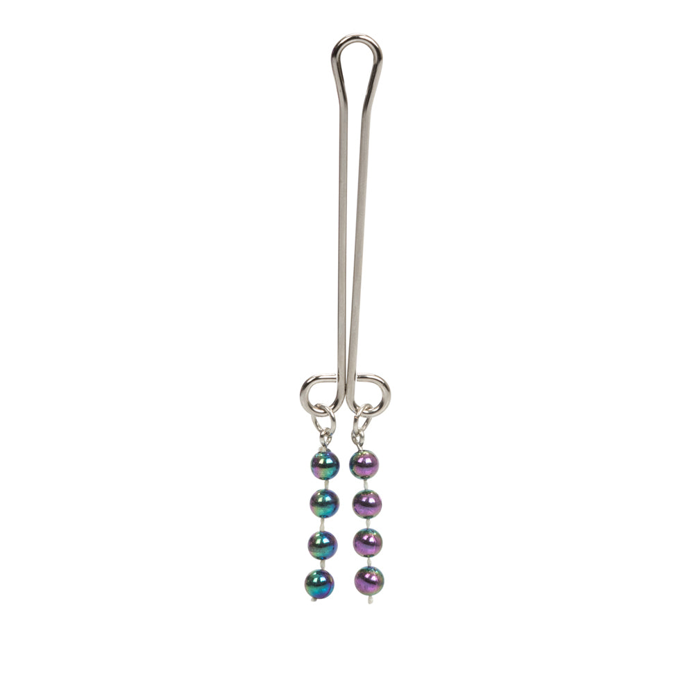 Intimate Play Beaded Clitoral Jewelry Silver | 716770009371 | Available at EroticWarehouse.com
