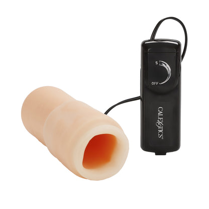Optimum Series Vibrating Oro Simulator Ivory | 716770012036 | Available at EroticWarehouse.com