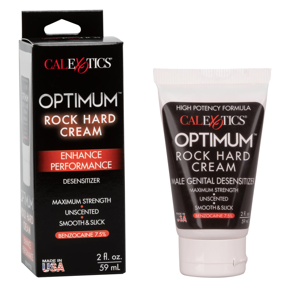 Optimum Rock Hard Cream 2oz | 716770014672 | Available at EroticWarehouse.com