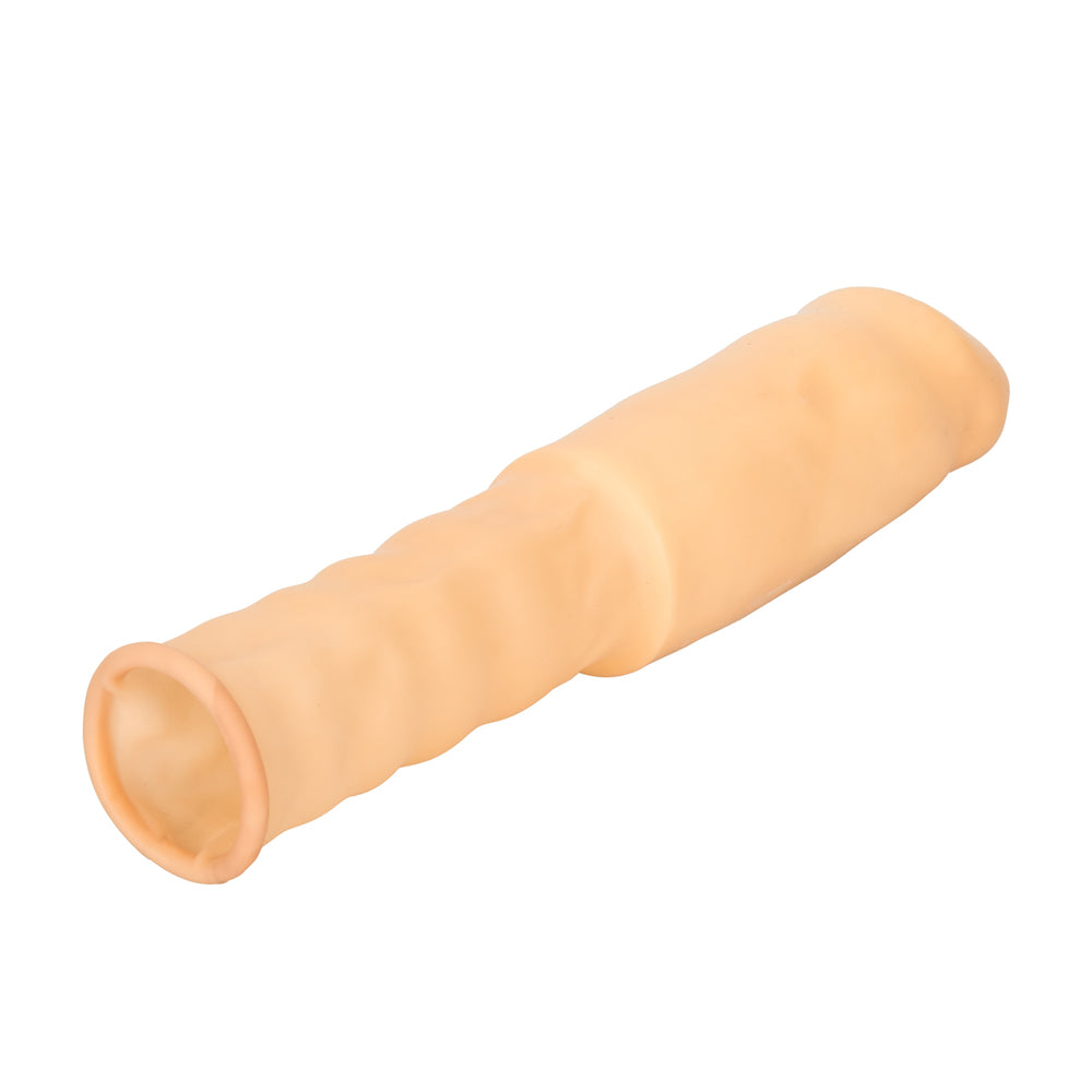 4" XL Latex Extension Ivory | 716770018120 | Available at EroticWarehouse.com