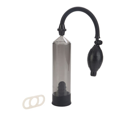 Optimum Series Precision Pump With Erection Enhancer Smoke | 716770018137 | Available at EroticWarehouse.com