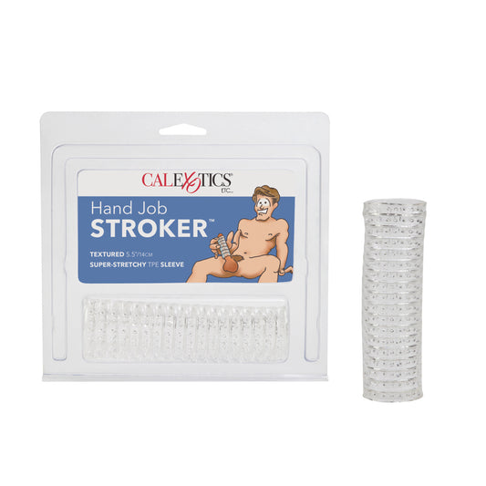 Hand Job Stroker Clear | 716770018410 | Available at EroticWarehouse.com