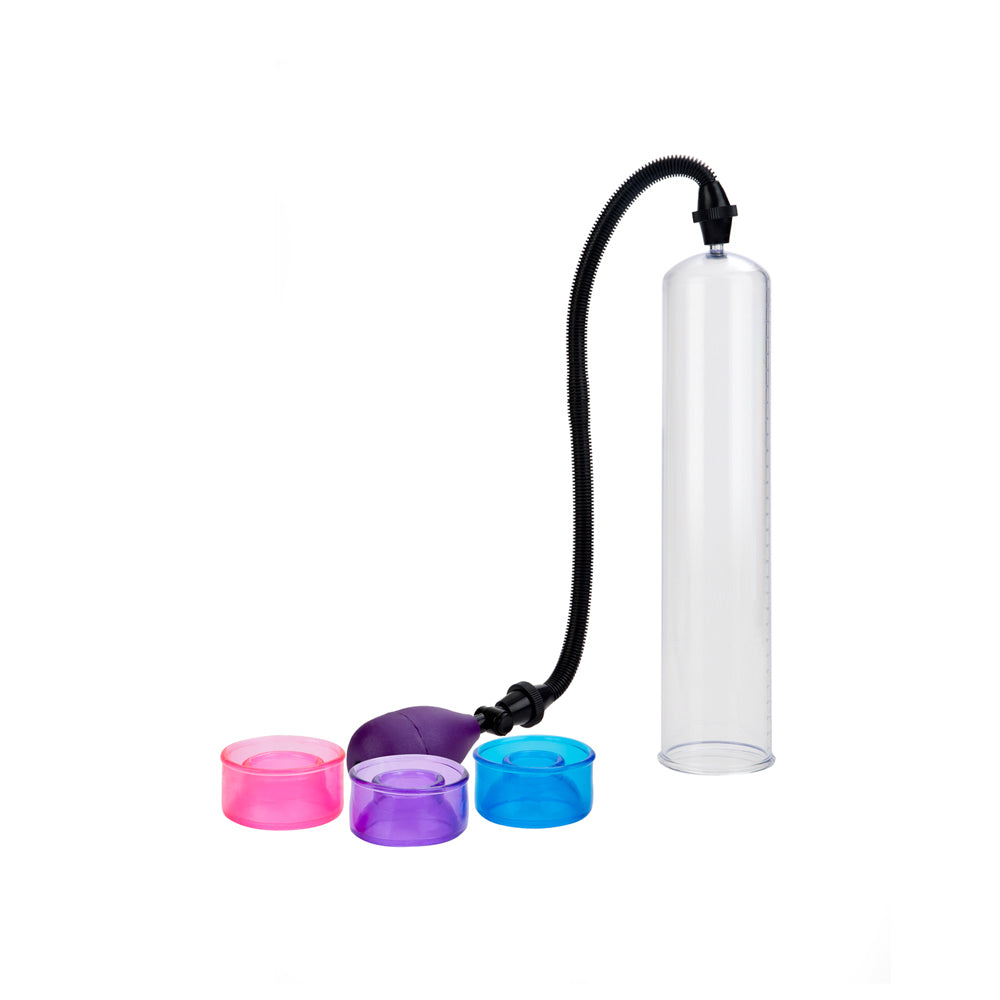 Optimum Series Big Man's Pump Clear | 716770021854 | Available at EroticWarehouse.com