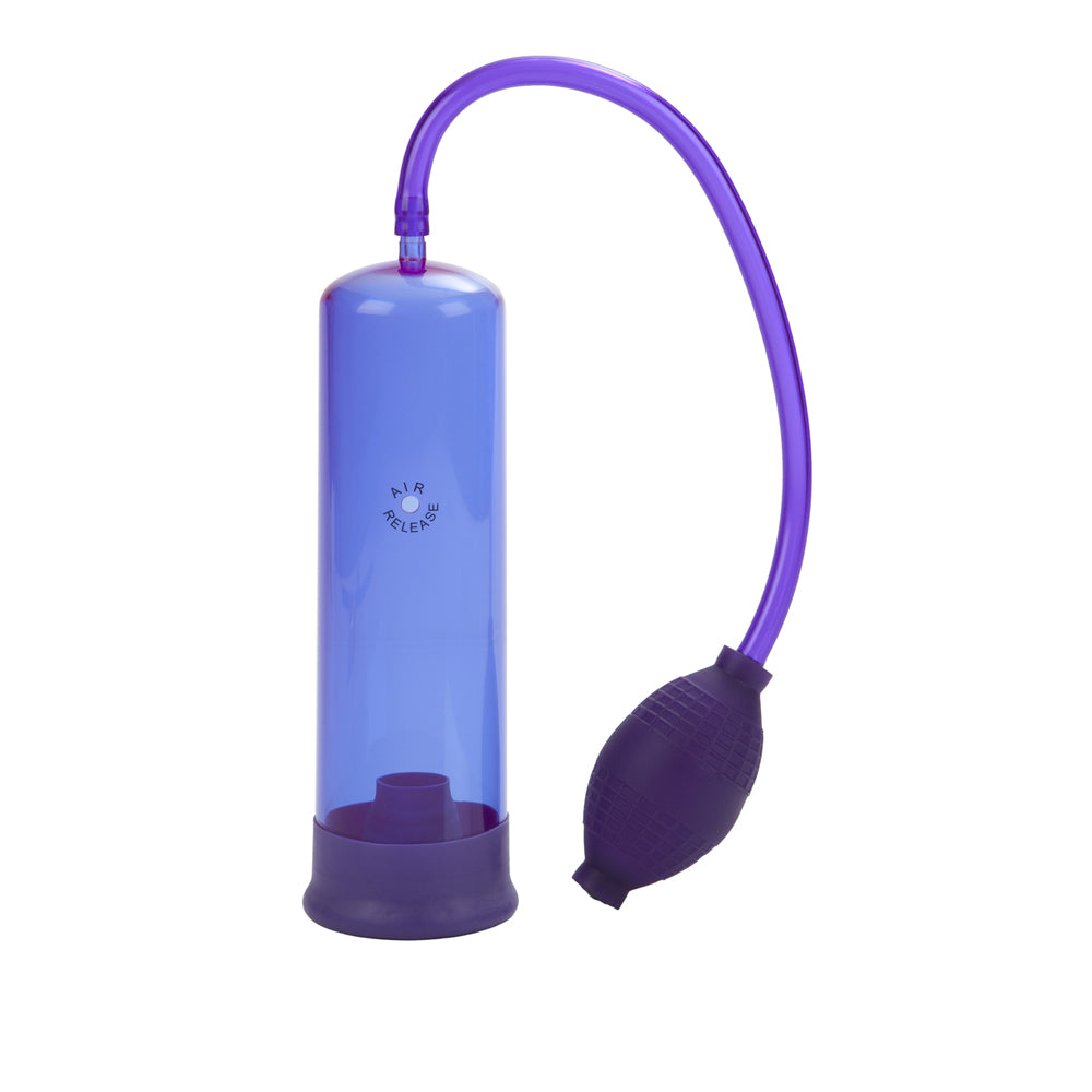 Optimum Series EZ Pump Blue | 716770023087 | Available at EroticWarehouse.com